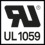 Gemäss UL RECOGNITION UL 1059